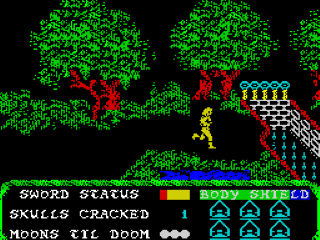 Masters of the Universe: The Arcade Game screenshot 3 for ZX Spectrum